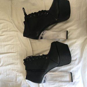 Vintage high heel shoes